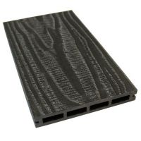 Террасная доска Nature 3D, двухсторонняя пустотелая Графит Террасная доска Nature 3D, двухсторонняя пустотелая Графит