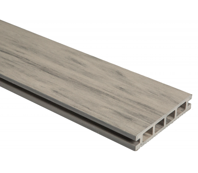 Террасная доска пустотелая CM Decking Серия Mix Ясень от производителя  Cm Decking по цене 690 р