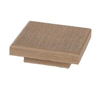 Крышка ДПК для столба 100x100 Орех Крышка ДПК для столба 100x100 Орех