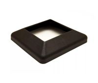 Крышка нижняя ПВХ для столба 125х125 Графит Крышка нижняя ПВХ для столба 125х125 Графит