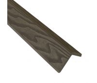 Уголок ДПК Wood-Х 50х50. 3D Венге