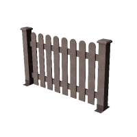 Декоративные ограждения ДПК " Сежурне", Венге, шлифованное