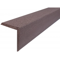 Уголок для досок ДПК на основе ПНД (равнополочный) 56x56 Уголок для досок ДПК на основе ПНД (равнополочный) 56x56