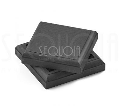 Комплект крышка/юбка для столба GRAY от производителя  Sequoia по цене 1 144 р