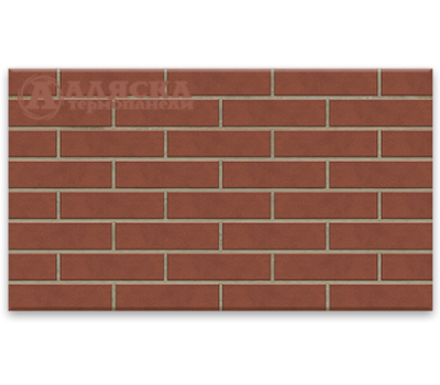 Фасадная Amsterdam red от производителя  Термопанели Аляска по цене 1 220 р