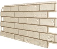 Фасадные панели (Цокольный Сайдинг) VOX Vilo Brick Слоновая-кость