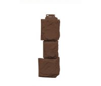 Угол наружный коллекция Камень крупный Коричневый