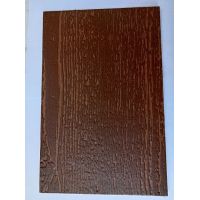 Фиброцементный сайдинг-панель Махагон (RAL 8024/8014)