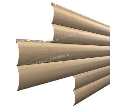 Металлический сайдинг Woodstock-Н-28х330 (ECOSTEEL-01-Клен-0.5) от производителя  Металл Профиль по цене 1 550 р