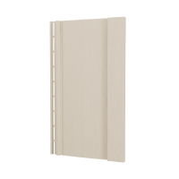 Сайдинг Вертикальный Вертикальный S7, Сливки