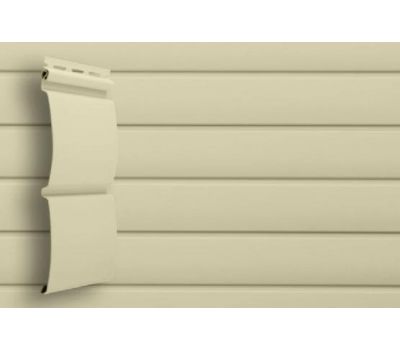 Виниловый сайдинг классик D4.8 Блокхаус - Слоновая Кость от производителя  Grand Line по цене 373 р