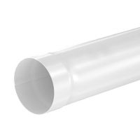 Труба водосточная RAL 9003 Белый 1.00м 125/90 Труба водосточная RAL 9003 Белый 1.00м 125/90