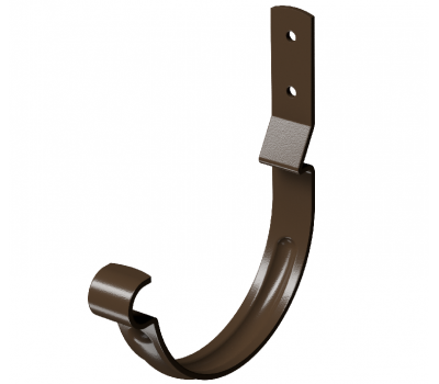 Карнизный крюк короткий D125, КАШТАН (RAL 8017) от производителя  Docke по цене 400 р
