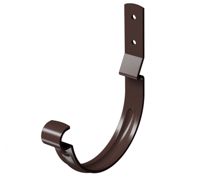 Карнизный крюк короткий D125, ШОКОЛАД (RAL 8019) от производителя  Docke по цене 400 р