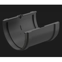 Соединитель желоба Premium Графит