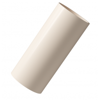 Труба водосточная 1 м Lux ПВХ Латте